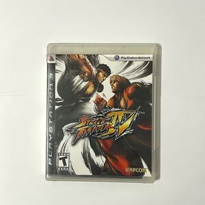 Street Fighter 4 IV PS3 (Sony PlayStation 3, 2009) Complete & Tested